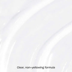 OPI top coat texture closeup on nail surface, provides glossy chip resistance