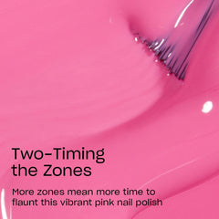 OPI brush stroke detail demonstrating smooth coverage and streak-free application benefit