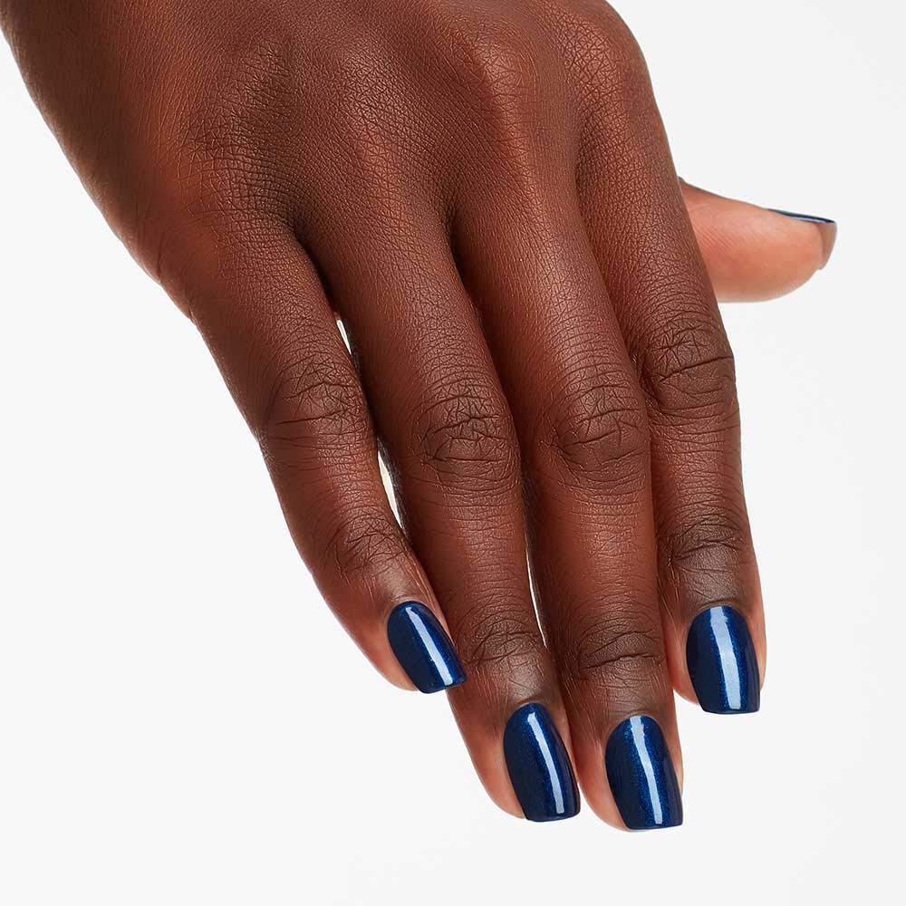 OPI close-up shimmer detail revealing fine sparkle and glossy depth