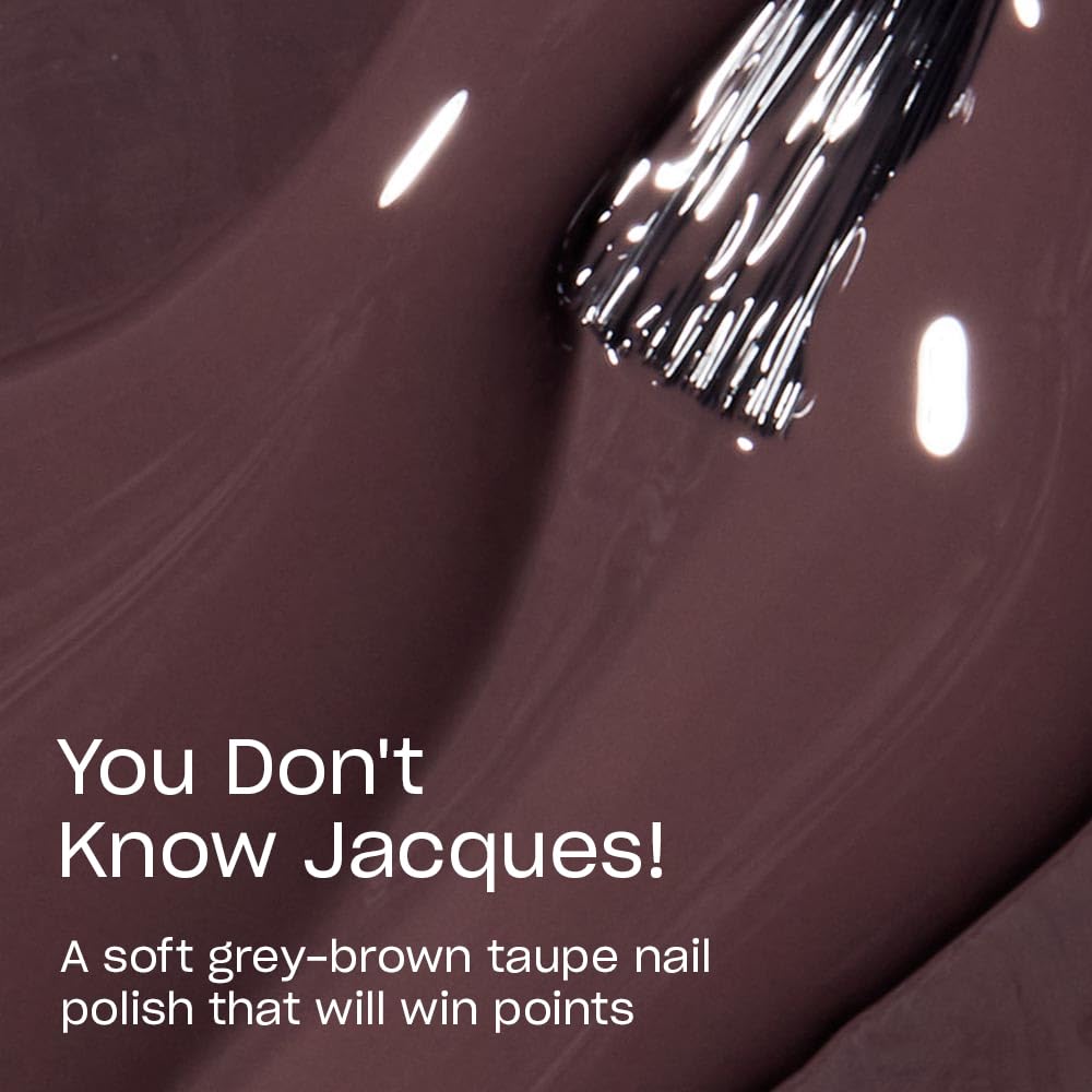 OPI brush stroke of You Don't Know Jacques! illustrating smooth coverage