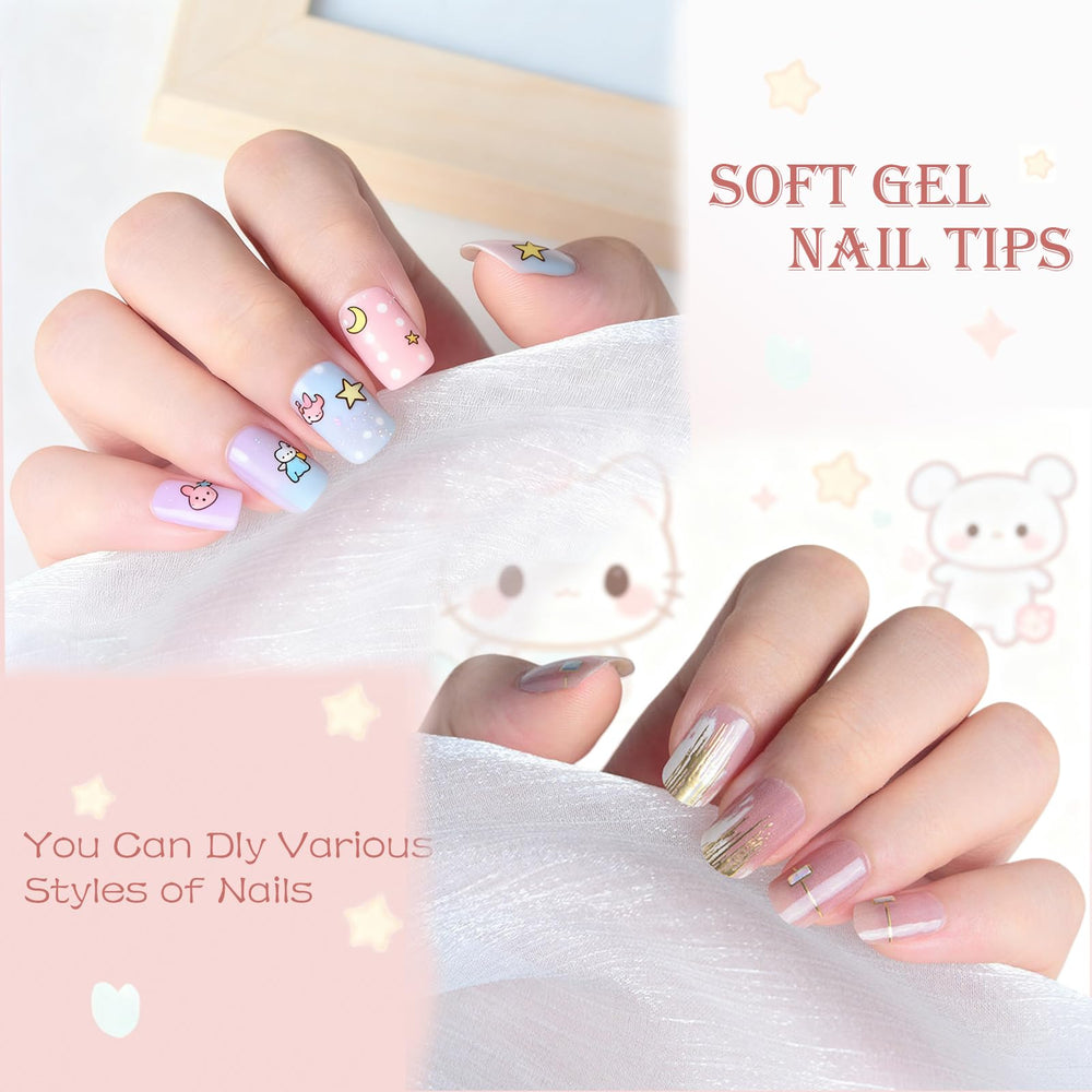 OPkssnails 12 sizes displayed to show fit options for small nails
