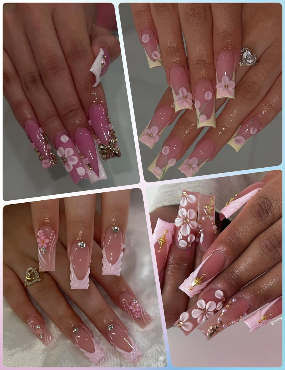 OPMADM charms decorating a phone case, showing versatile use beyond nail art