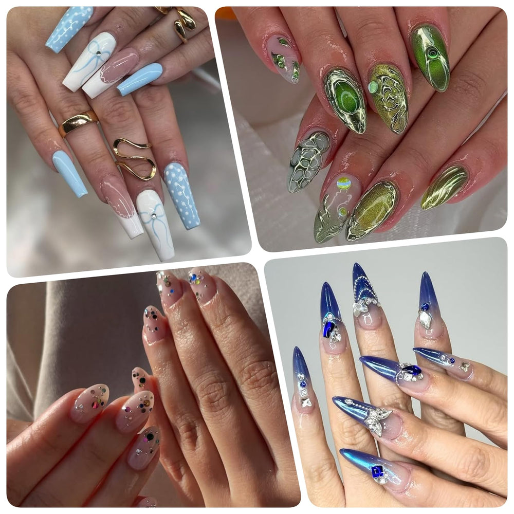 OPMADM hand showing scale of charms to illustrate sizes and styling options