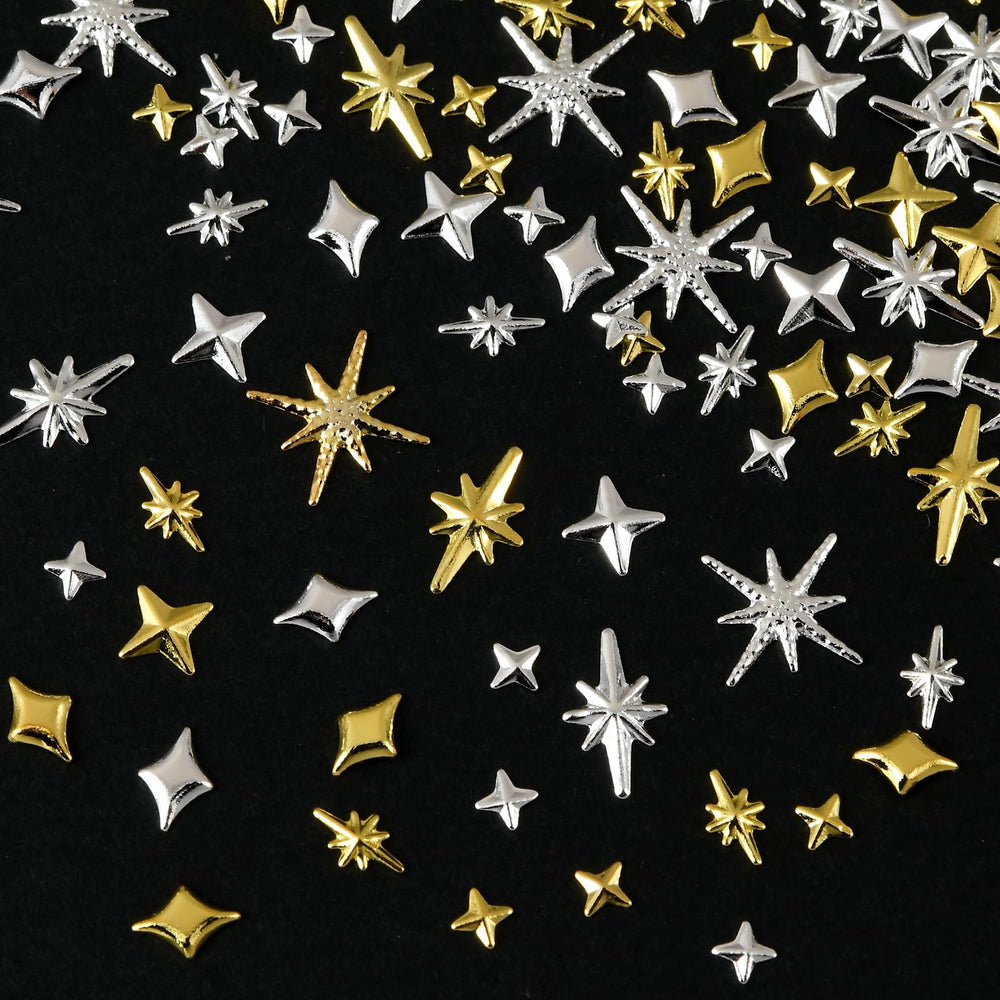 OPMADM lifestyle display of nails with stars showcasing trendy wearable looks