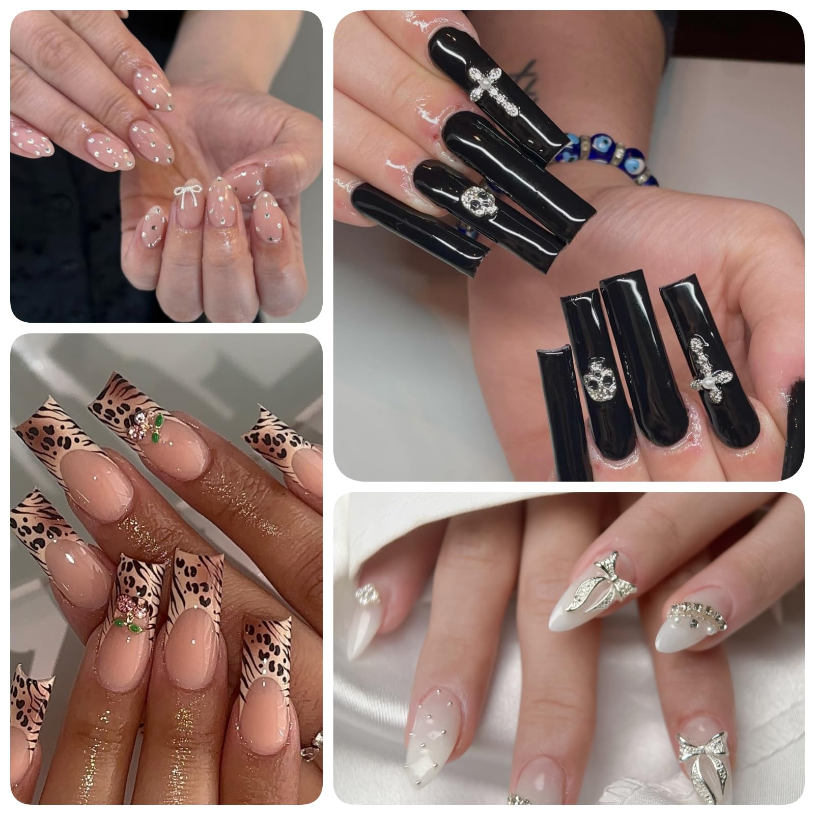 OPMADM stylist using tweezers placing charm showing precise placement benefit