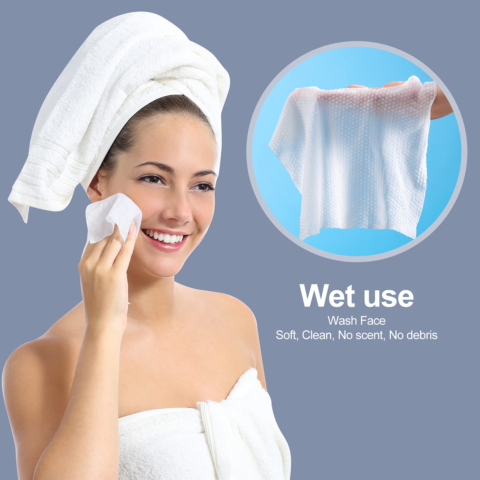 optxpnd texture fiber detail highlighting absorbency and gentle feel