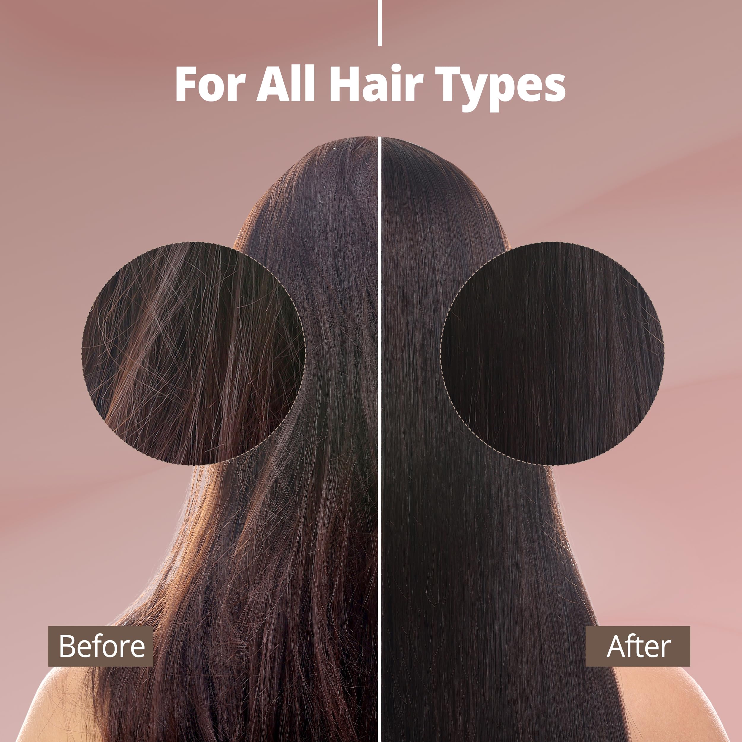 Opuluxe ingredients: argan oil, shea butter, rice protein for nourishment