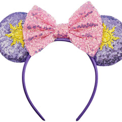 Opzzqz close-up of ear texture and glitter, shows durable neat finish