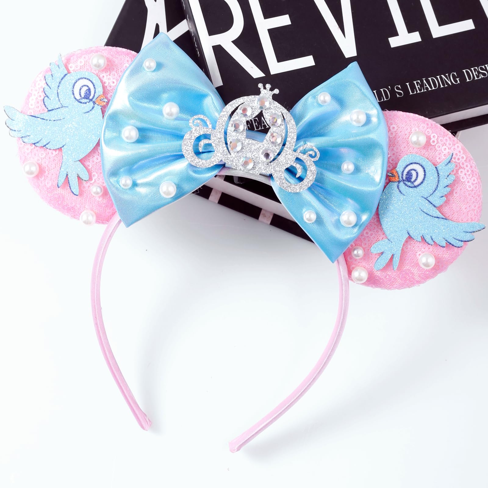 Opzzqz headband worn at a birthday party showing festive effect