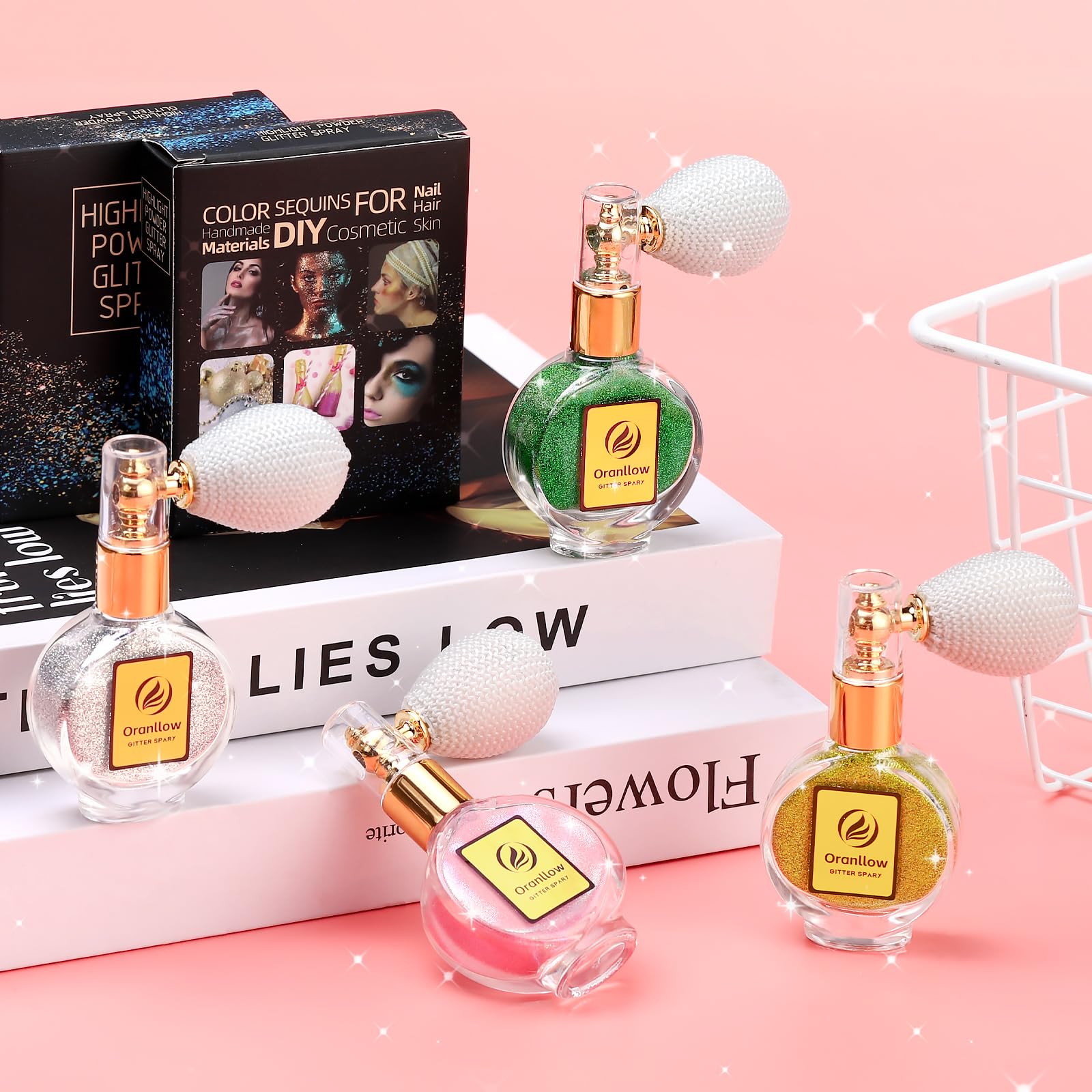 Oranllow festival lifestyle look portraying long-lasting sparkle for events