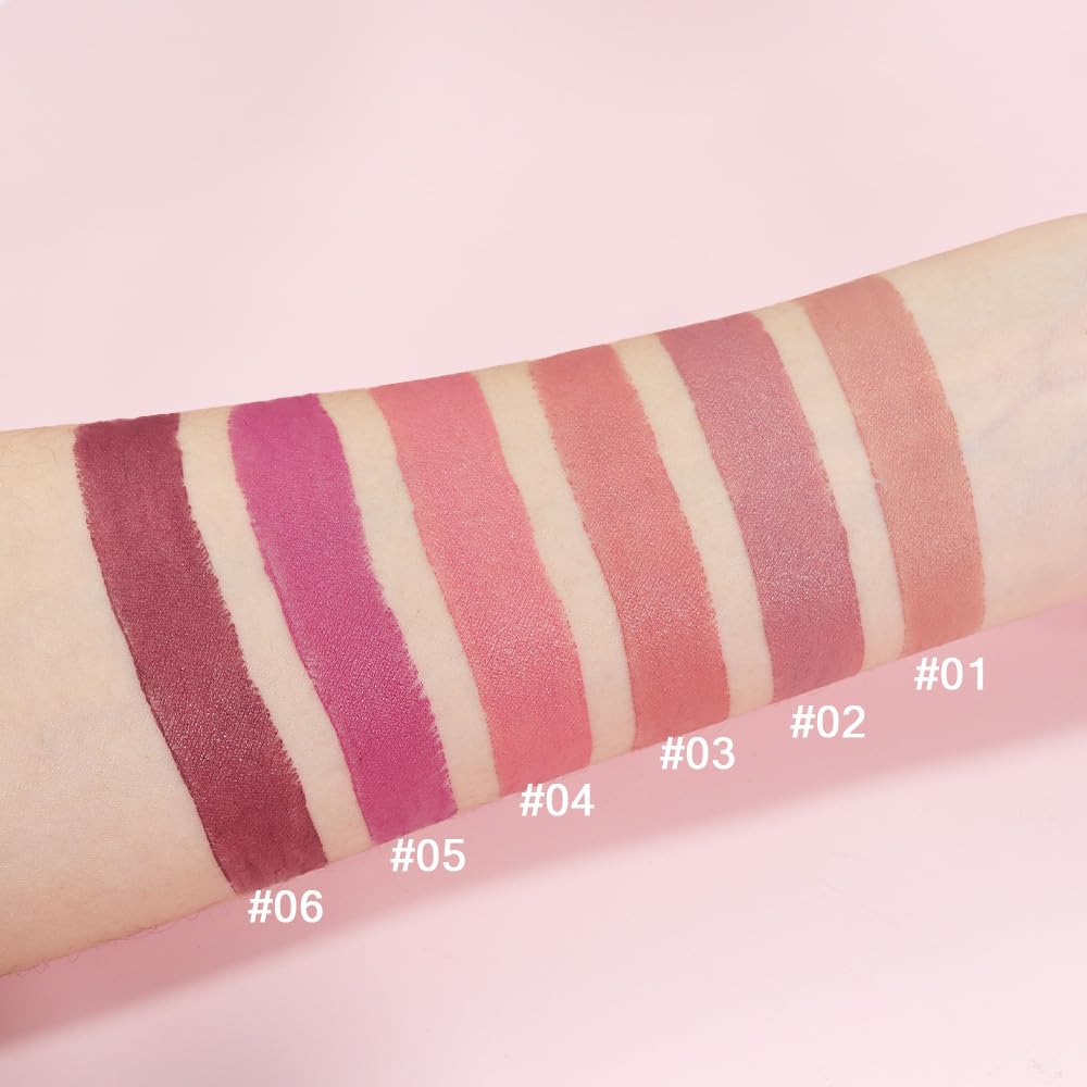 ORANOT swatches on arm comparing tones to suit different skin types