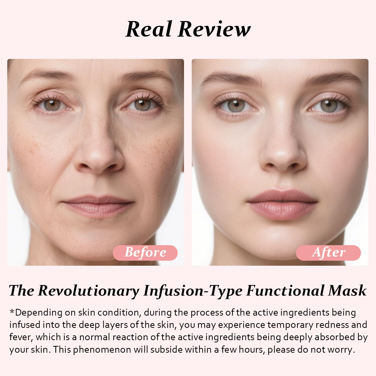 ORDIFEN silicone brush applying mask for even coverage and easy, mess-free use