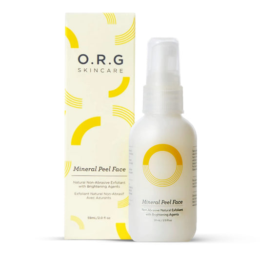 O.R.G. Skincare tube front packaging showing calming design and benefits