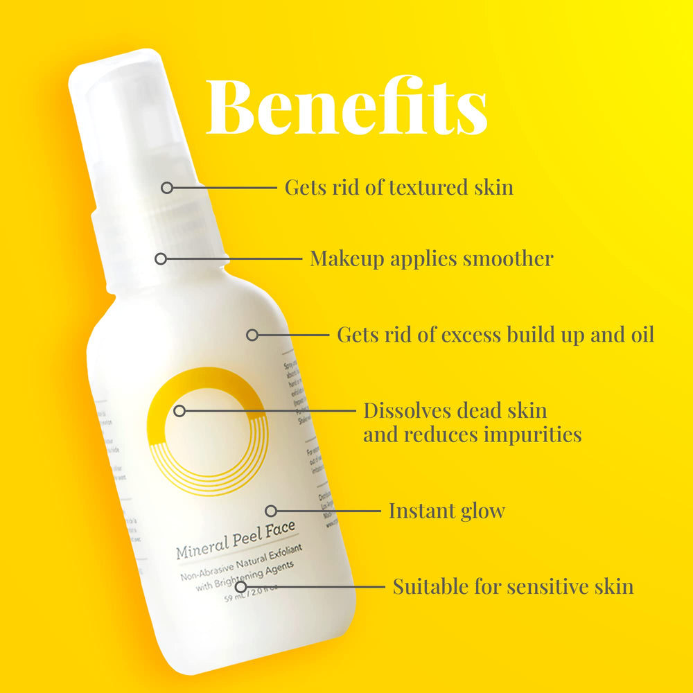 O.R.G. Skincare mineral peel texture closeup revealing smooth peel film