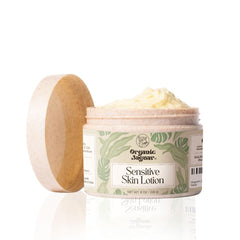 Organic Jaguar front packaging showing label and 8 oz size, clear ingredient callout