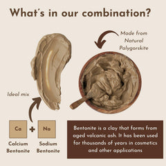 Organique Alchemy wooden spoon measuring clay for precise dosing