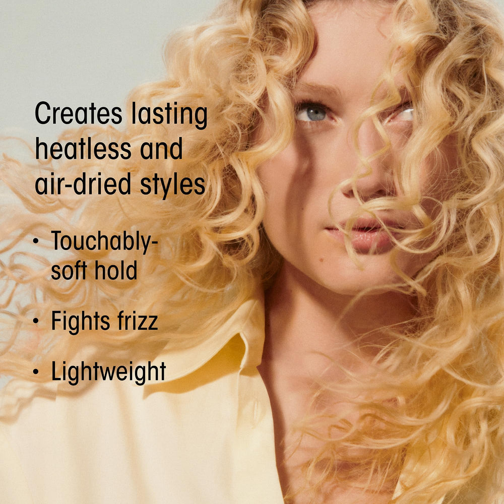 ORIBE pump and cap detail highlighting user-friendly dispenser and mess-free use benefit