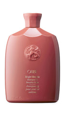 Oribe Bright Blonde bottle front view showing elegant packaging and tone control benefit
