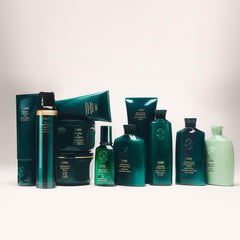 Botanical ingredients display featuring passion flower and cupuacu nourishing benefit