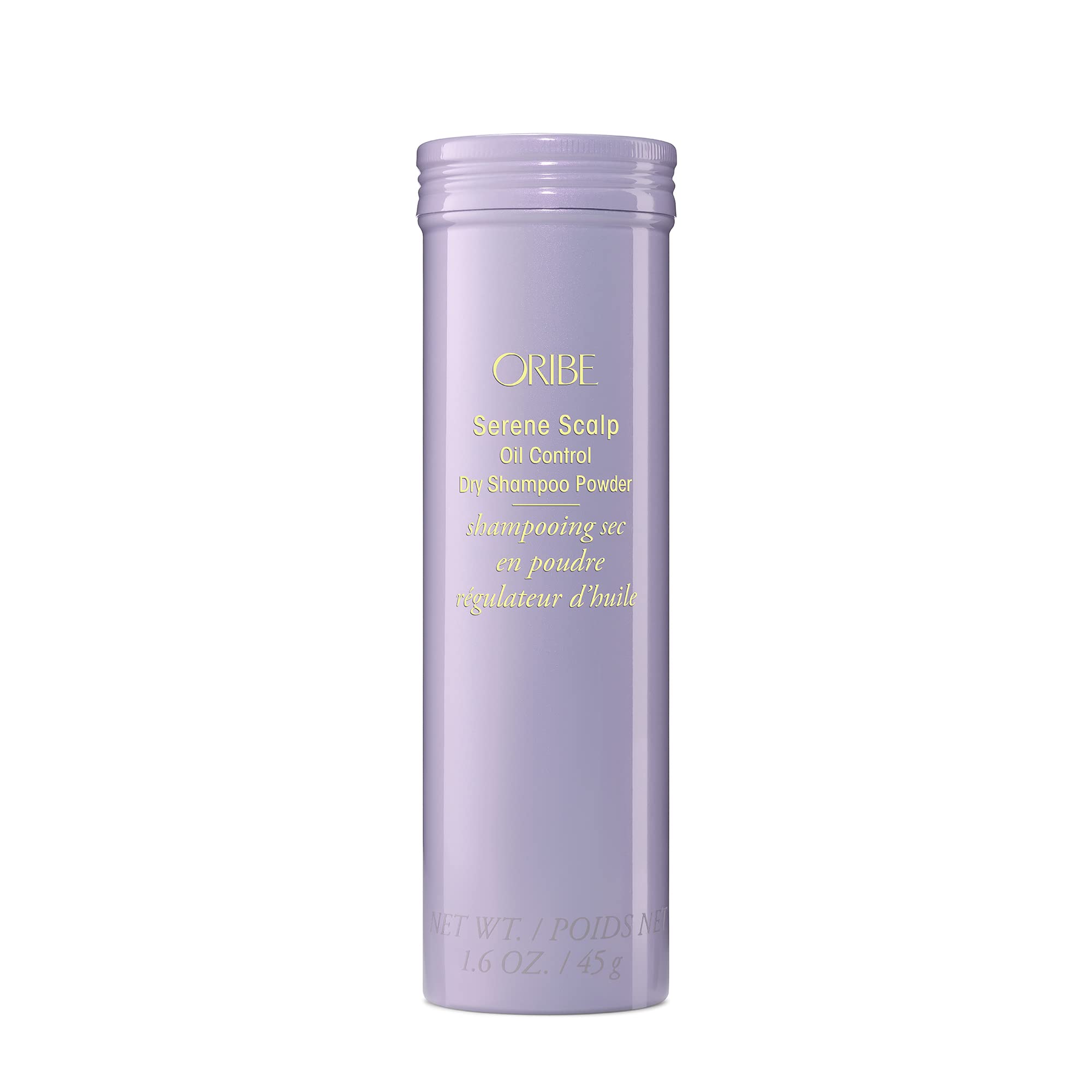 ORIBE front packaging shot showing bottle and branding for quick ID and benefit