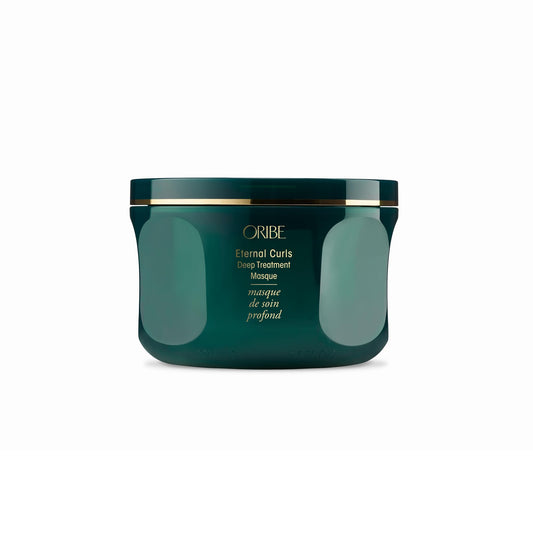 Oribe Eternal Curls front jar showing brand and repair benefit