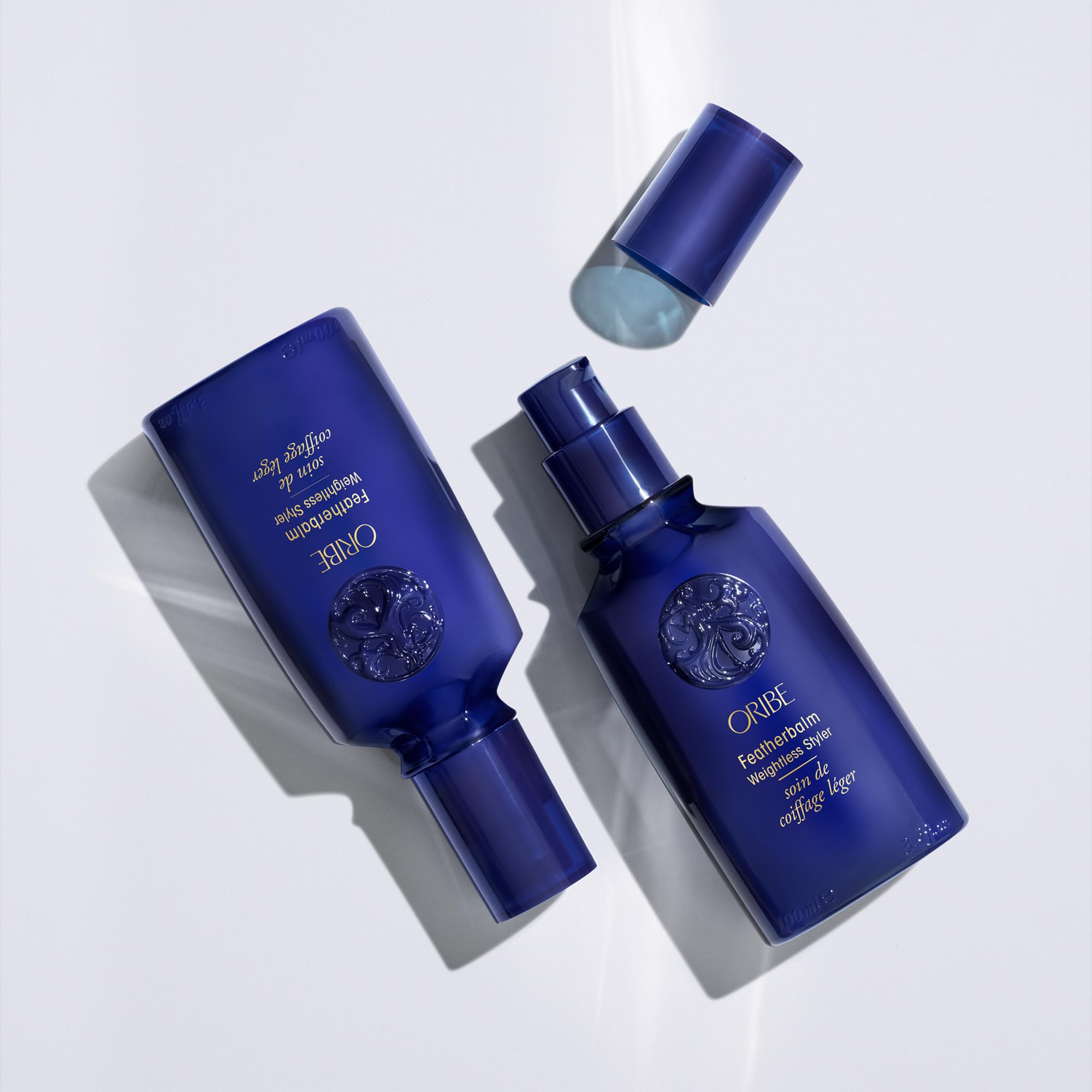 Oribe Featherbalm finished blowout delivering shine and soft volume