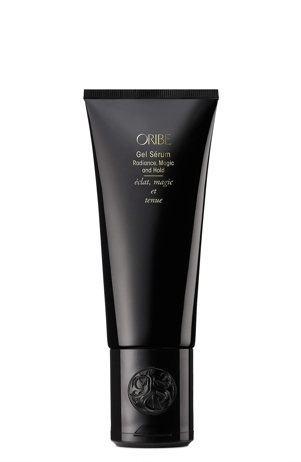 Oribe front packaging showing bottle and label for elegant styling