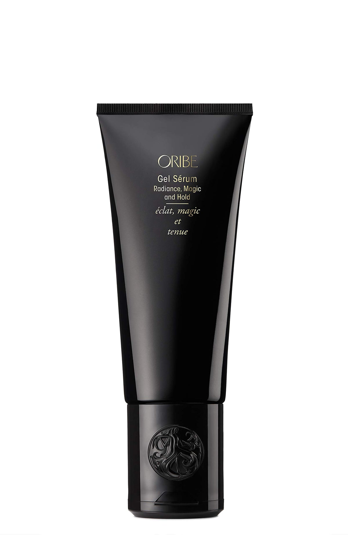 Oribe front packaging showing bottle and label for elegant styling