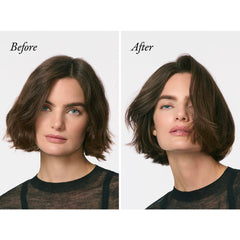 Oribe dispensing cream onto fingers demonstrating easy overnight application benefit