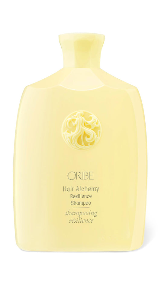 Oribe Hair Alchemy front bottle showing luxurious packaging and brand name