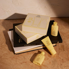 Oribe ingredients label showing hyaluronic complex and plant proteins