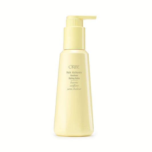 ORIBE front bottle shot showing 5oz balm and elegant design benefits refined styling