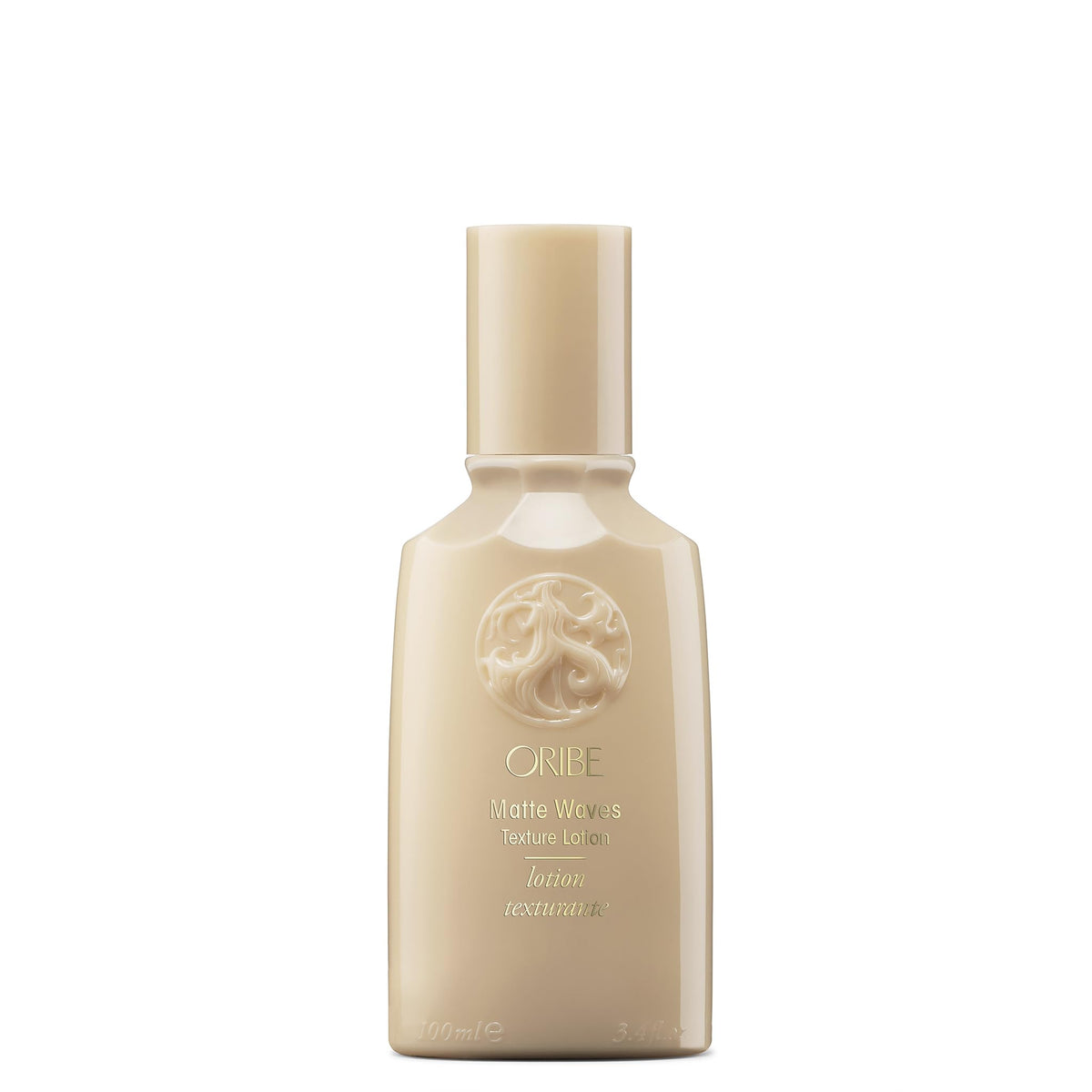 Oribe Matte Waves front packaging showing tube and label benefit