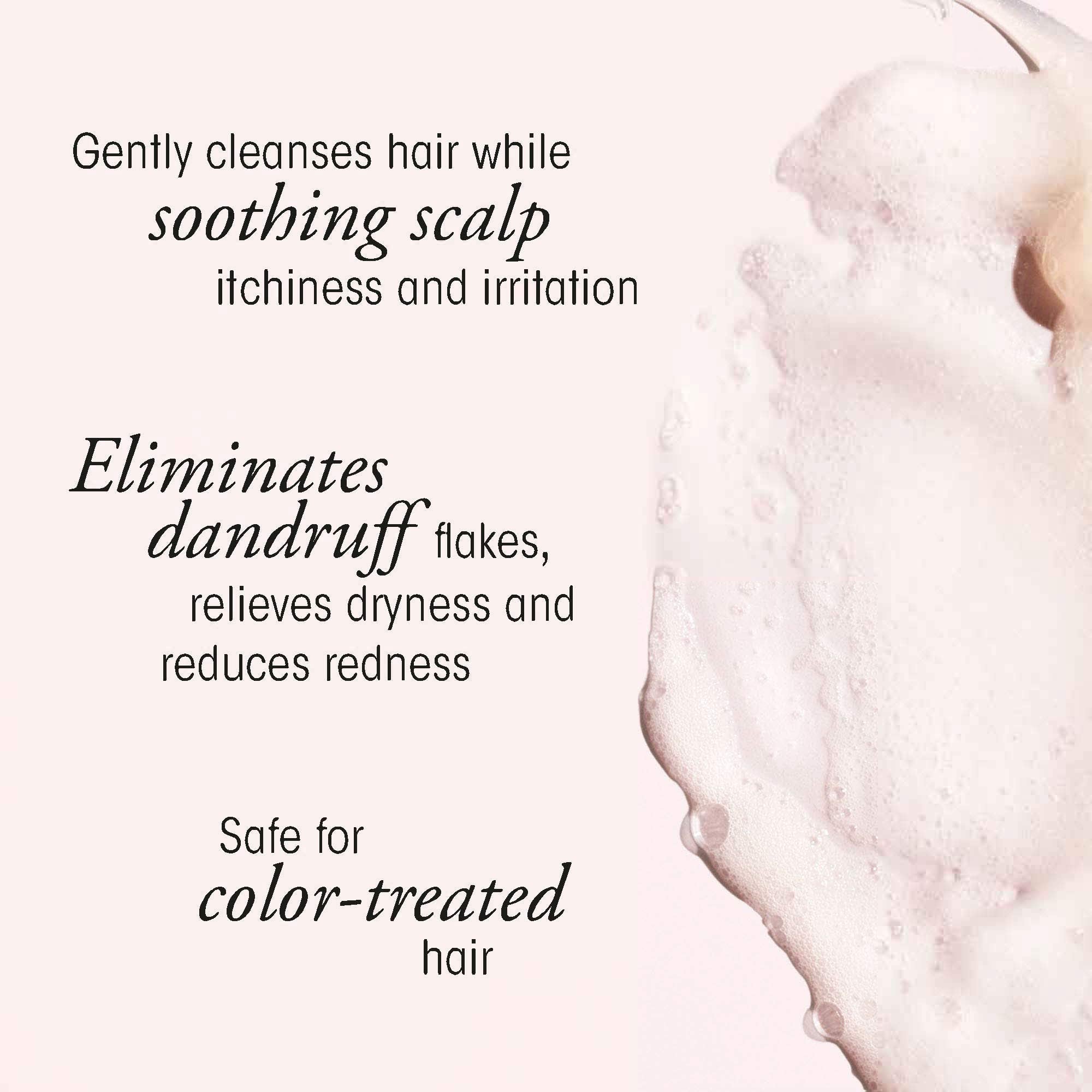 Oribe pump dispensing shampoo for easy controlled application