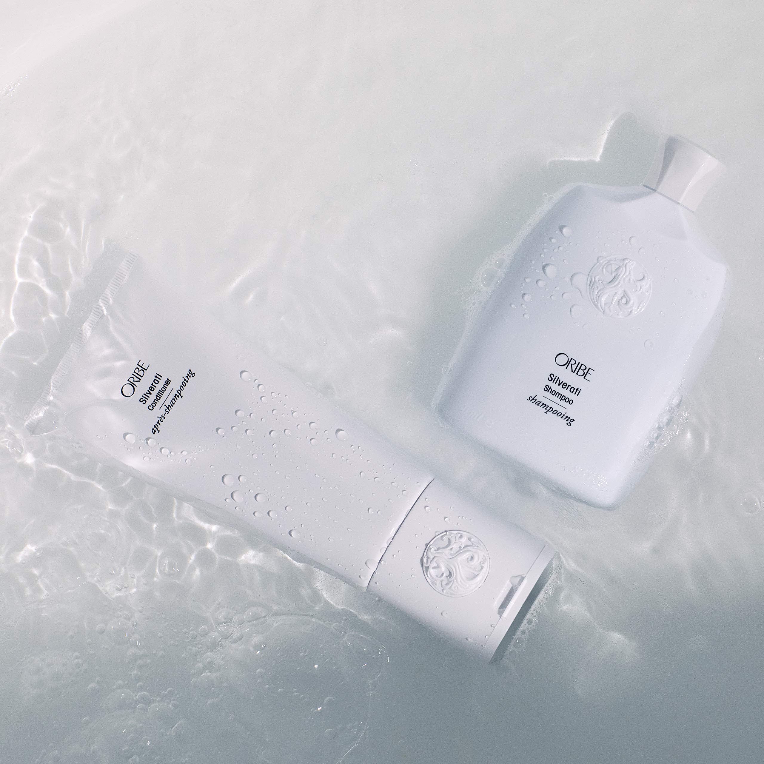 Oribe Silverati creamy texture on hand demonstrating hydration and smoothness