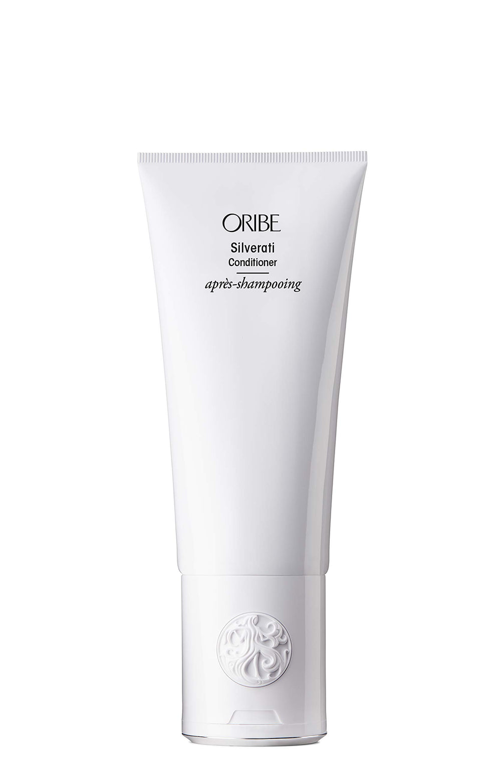 Oribe Silverati front bottle showing elegant packaging and brightening benefit