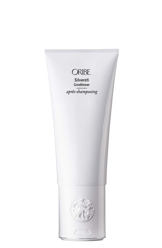 Oribe Silverati front bottle showing elegant packaging and brightening benefit