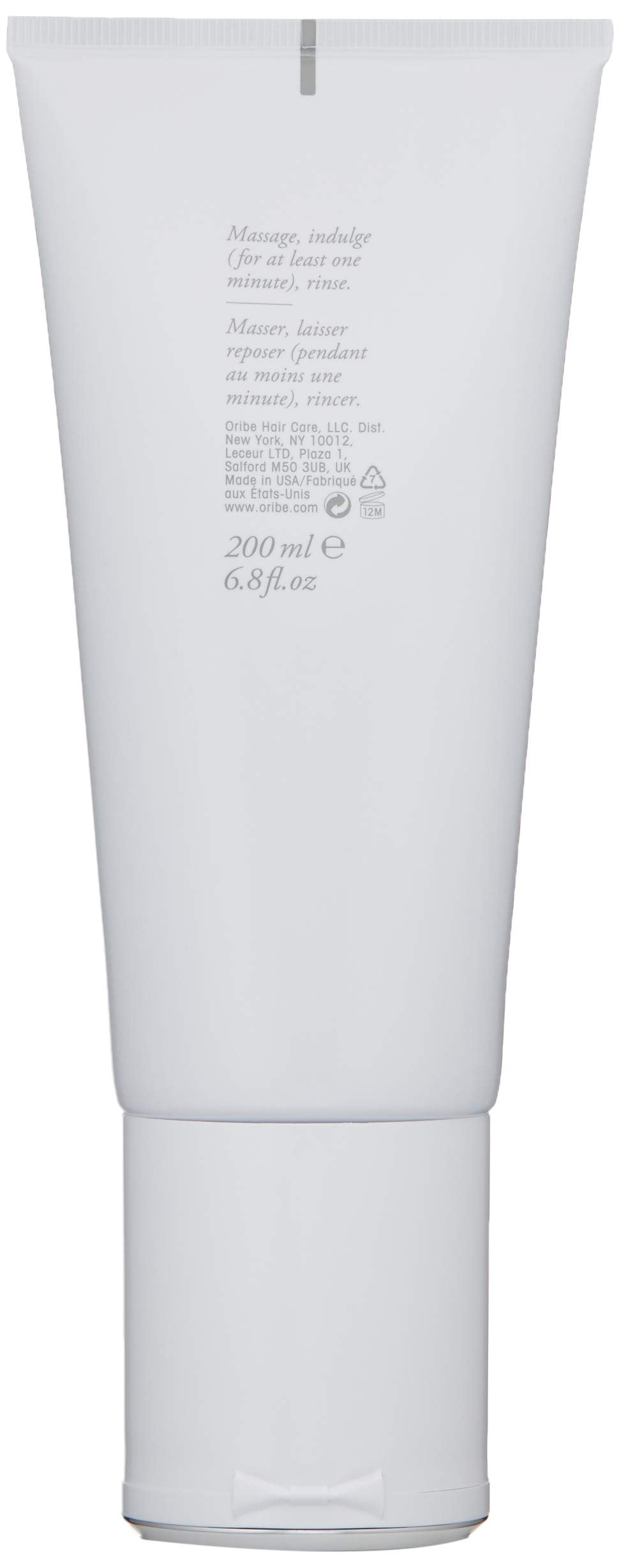 Oribe Silverati pump closeup highlighting easy dispensing and luxury feel