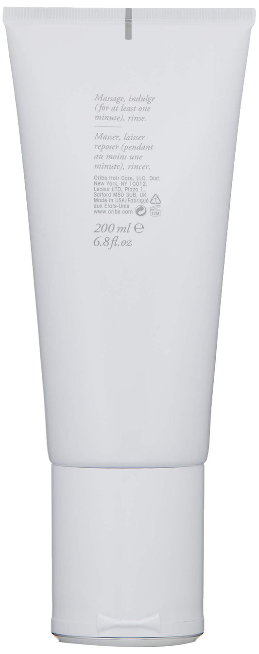 Oribe Silverati pump closeup highlighting easy dispensing and luxury feel