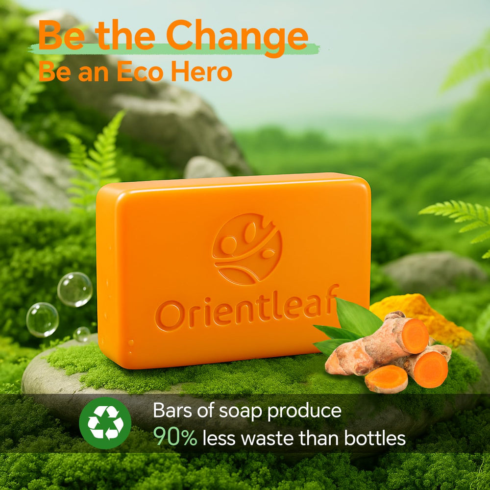 ORIENTLEAF product label close-up showing ingredients list for informed use