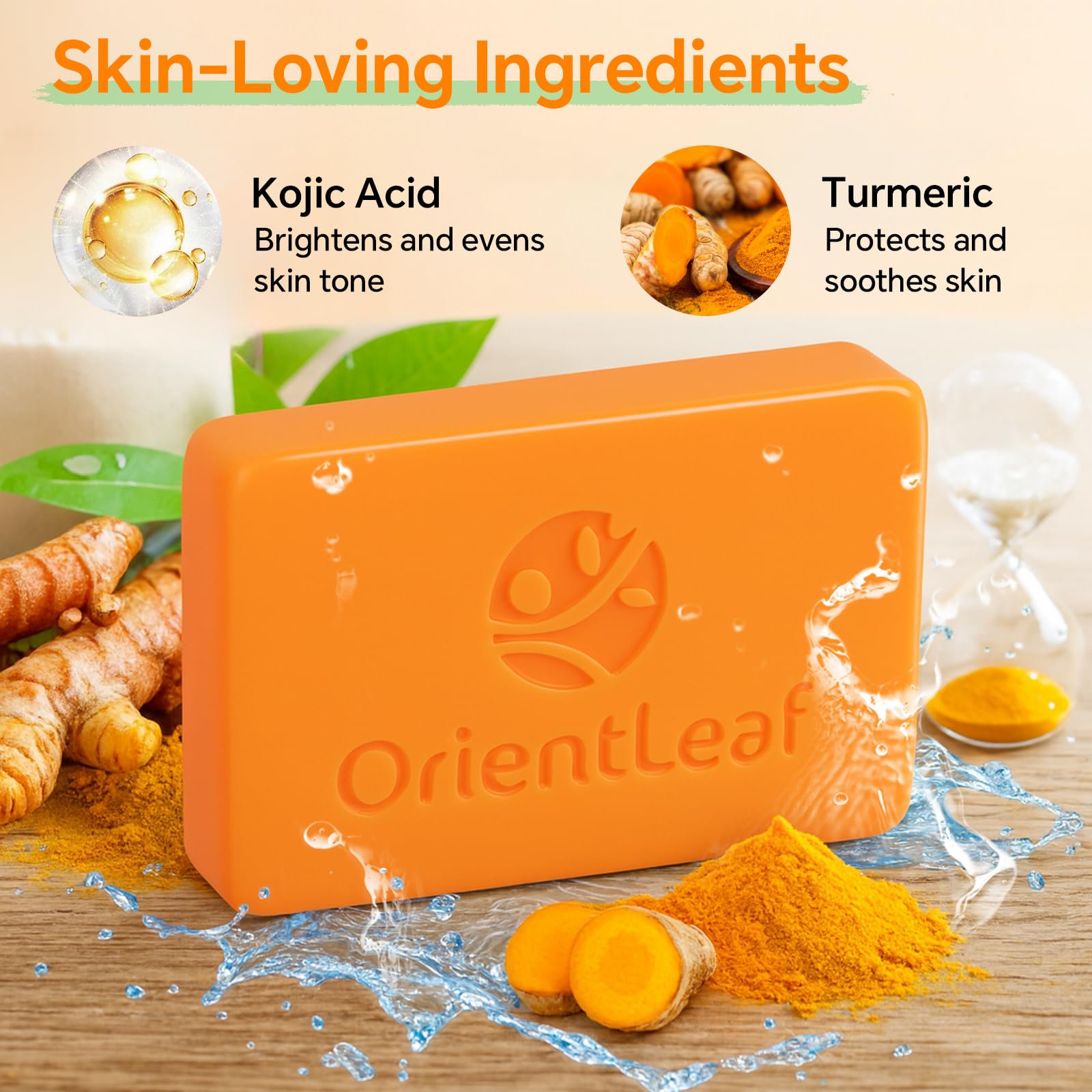 ORIENTLEAF close-up lather demonstrating creamy foam and gentle cleanse