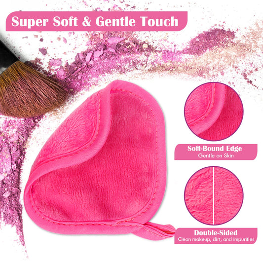 Orighty microfiber close-up showing soft dense fibers for gentle cleansing
