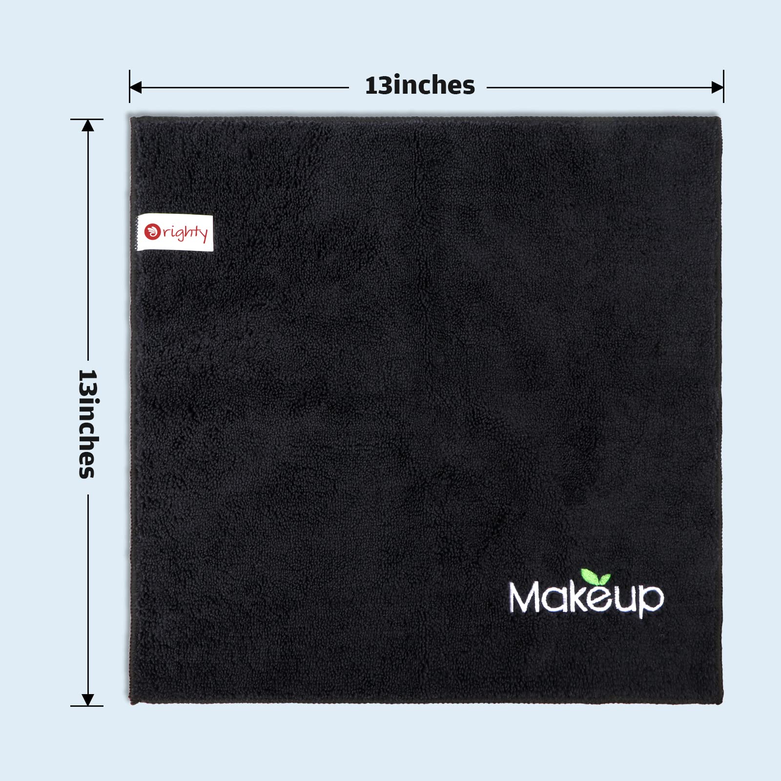 Orighty towel on bathroom counter illustrating quick-dry convenience and neat storage
