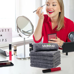 Orighty towel packed in travel pouch for easy storage and quick drying
