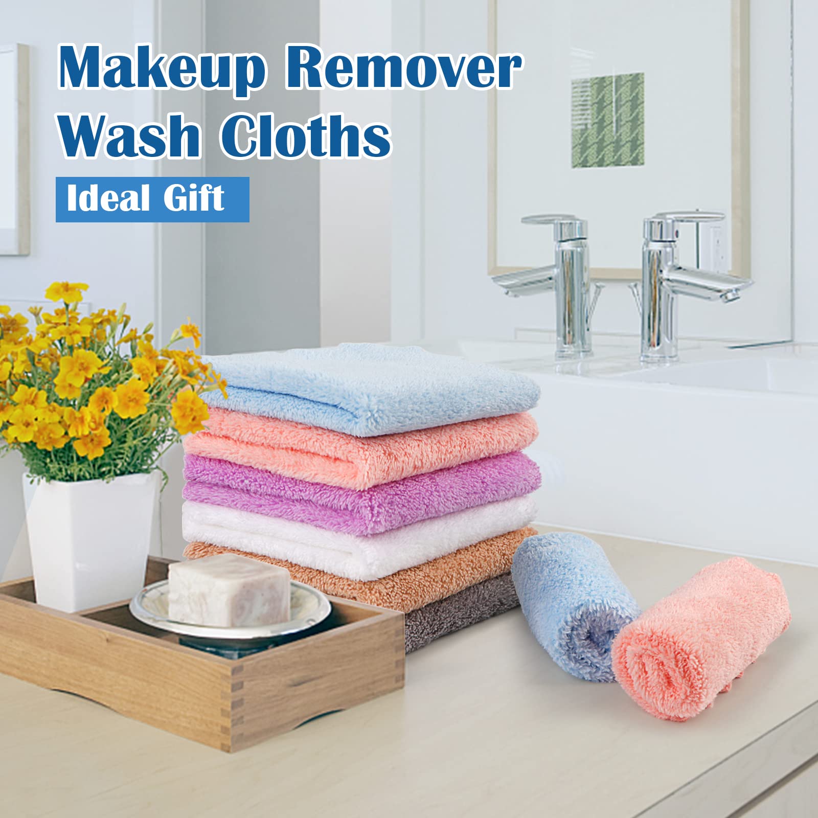 Orighty wet cloth being wrung to show quick-drying and reusable convenience