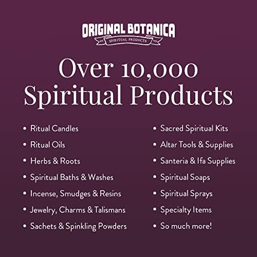 Original Botanica herb bath being poured in shower to cleanse and protect