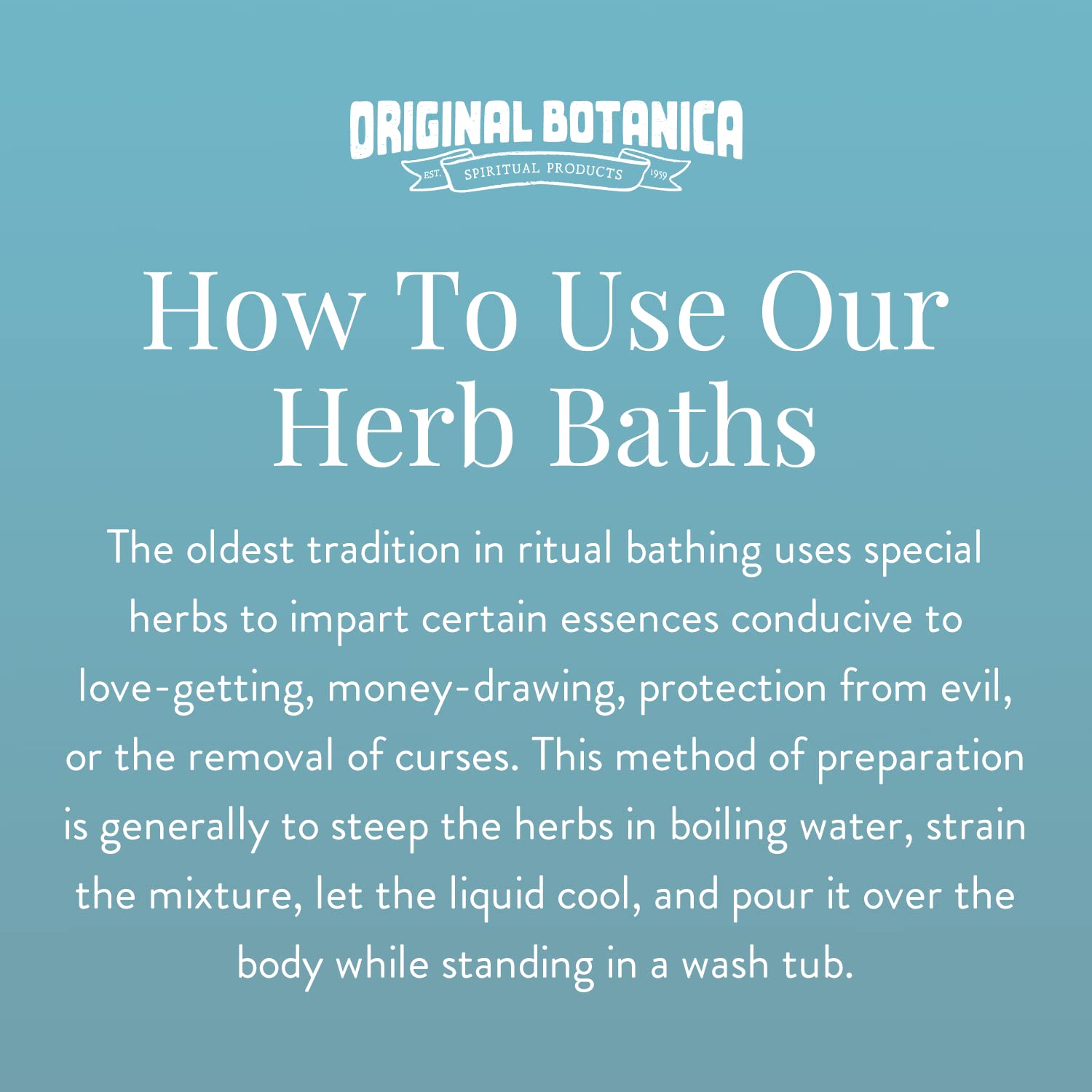 Original Botanica herb blend close-up revealing botanical texture and purity