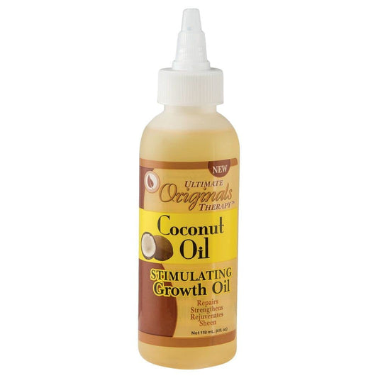 Originals by Africa's Best front 4oz bottle showing product label and benefits