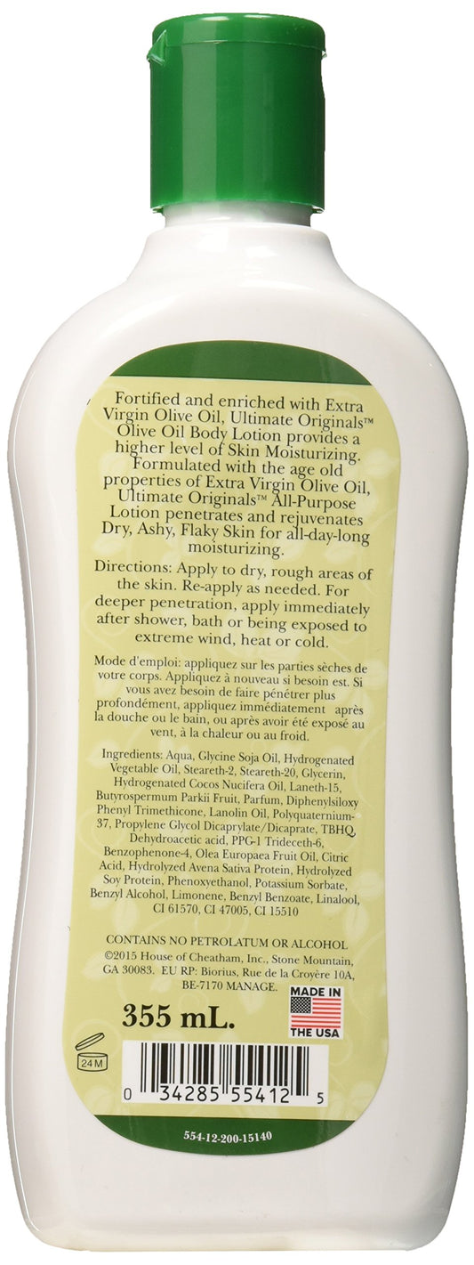 Originals by Africa's Best hand dispensing lotion demonstrating easy application and hydration