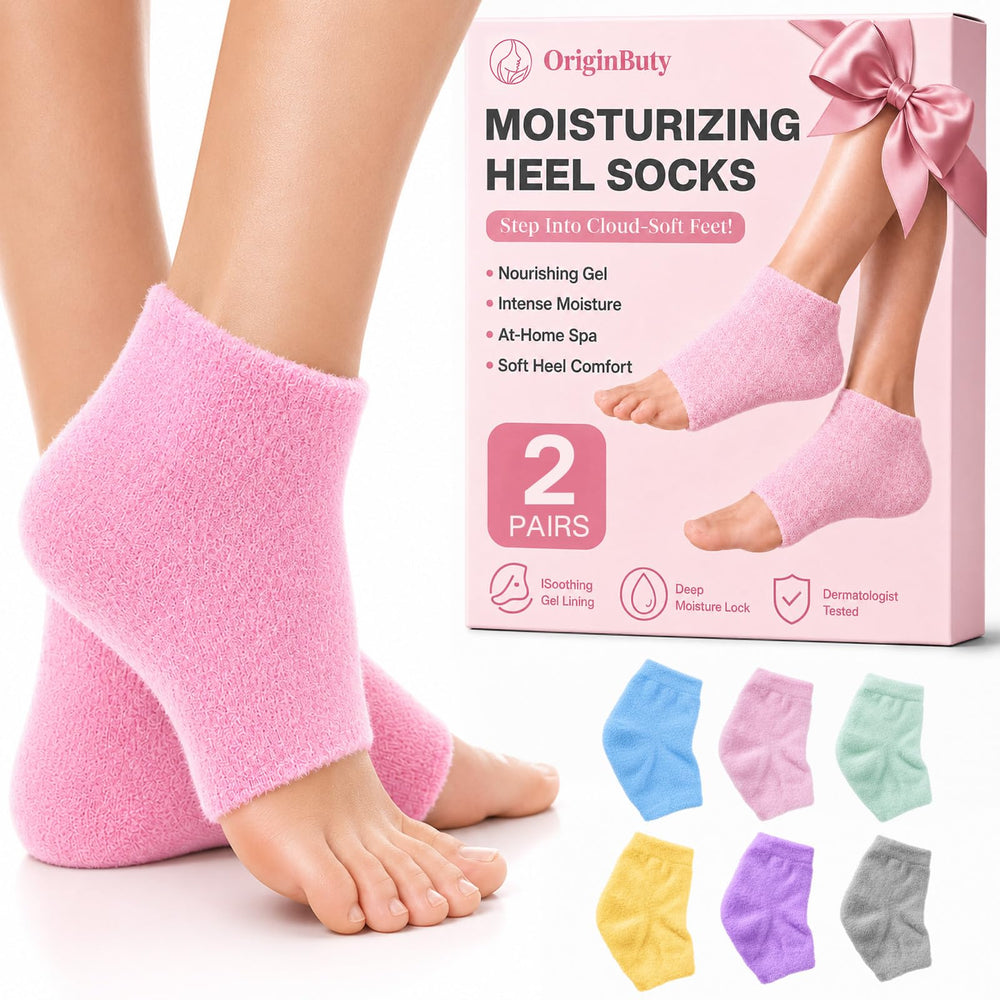 Originbuty front packaging showing two pairs and benefits